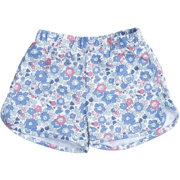 Petit Crabe Betsy B Alexa Swim Shorts Liberty fabric