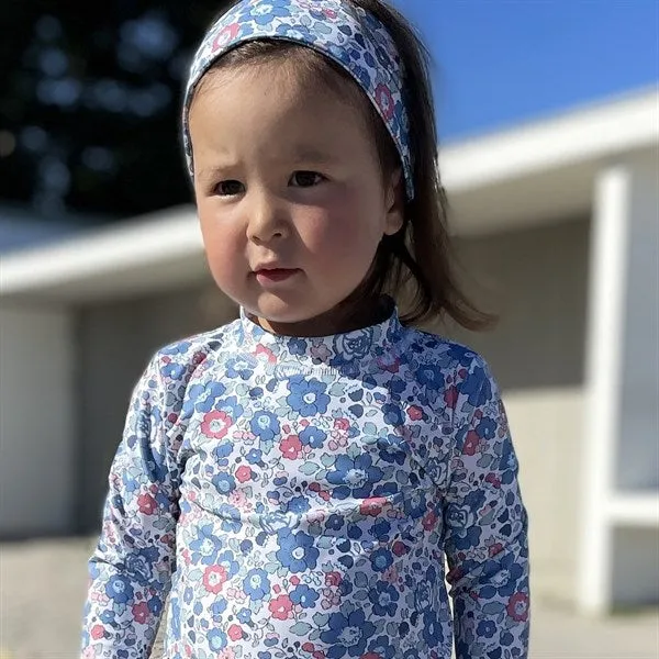 Petit Crabe Betsy B Sydney Swim Shirt Liberty fabric
