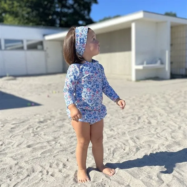 Petit Crabe Betsy B Sydney Swim Shirt Liberty fabric