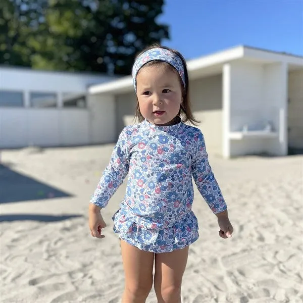 Petit Crabe Betsy B Sydney Swim Shirt Liberty fabric