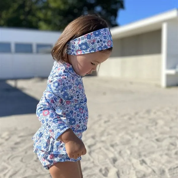 Petit Crabe Betsy B Sydney Swim Shirt Liberty fabric