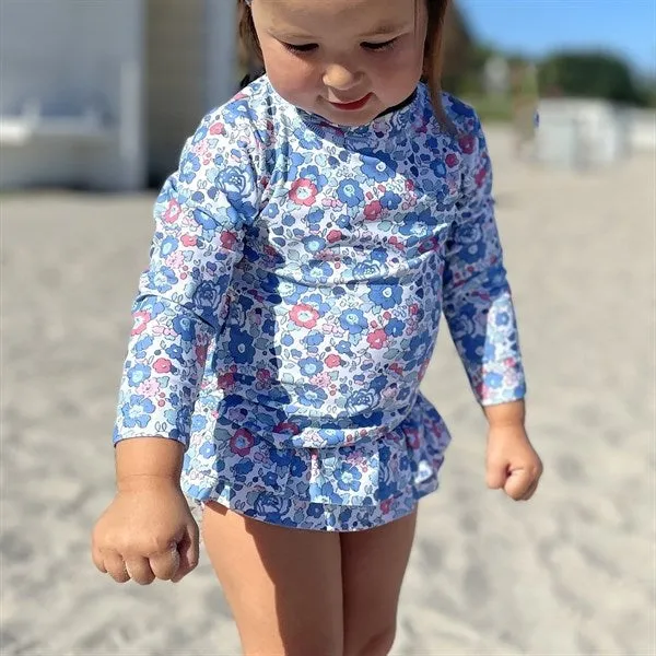Petit Crabe Betsy B Sydney Swim Shirt Liberty fabric