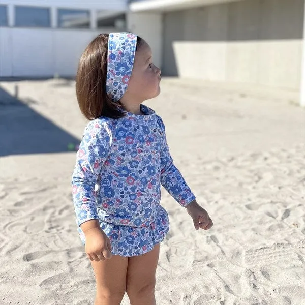 Petit Crabe Betsy B Sydney Swim Shirt Liberty fabric
