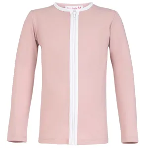 Petit Crabe Rose Nude Etoile Star UV Shirt with Zipper