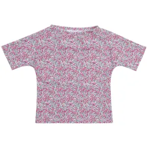 Petit Crabe Wiltshire Bud Luna Boatneck Uv-Shirt S/S - Made With Liberty Fabric