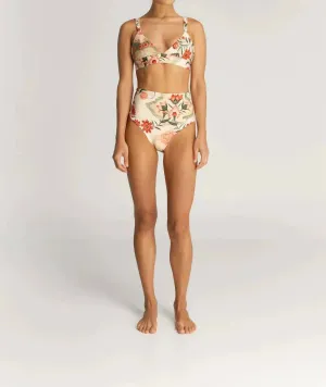 Rose Bikini Bottom In Tropico