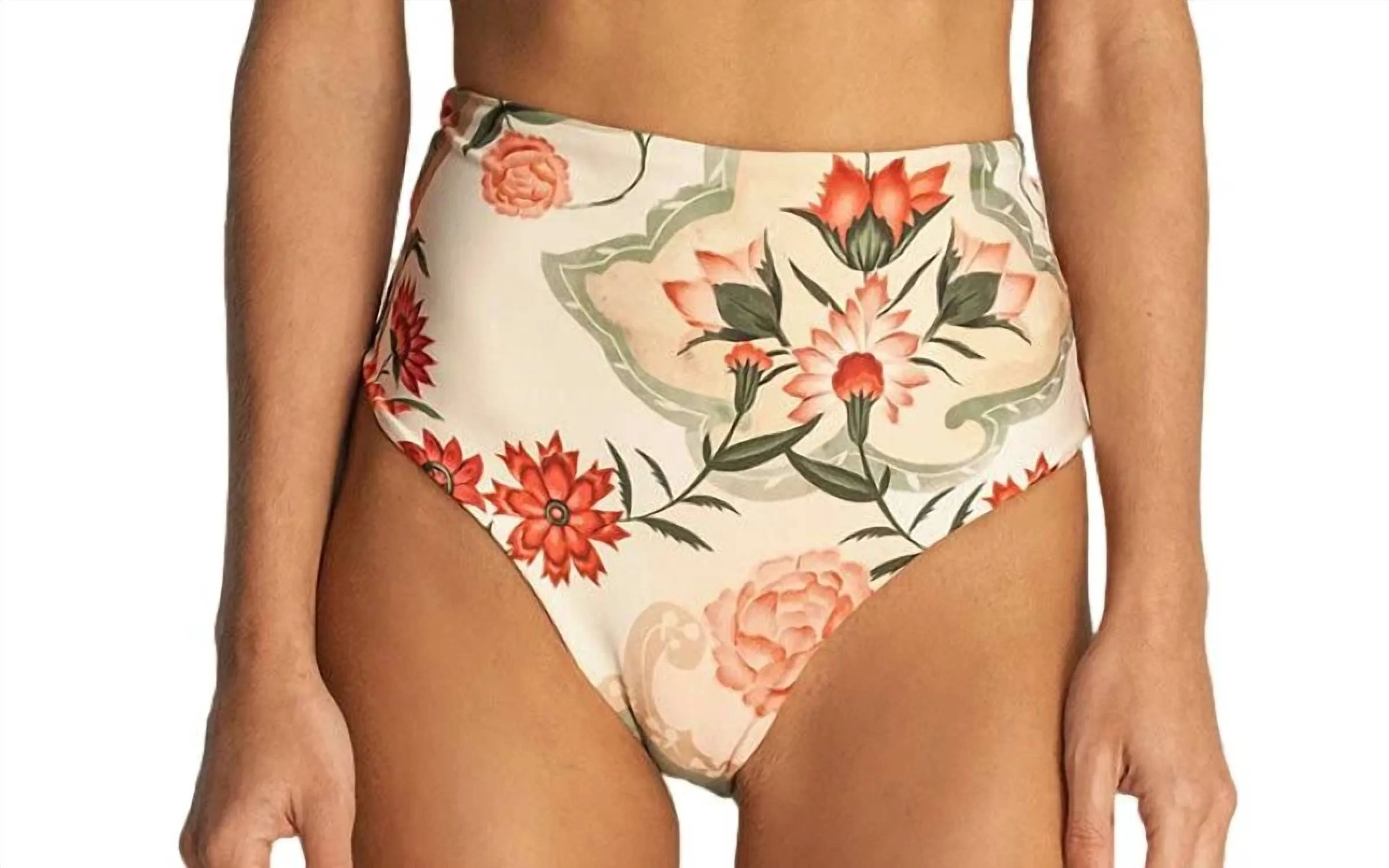 Rose Bikini Bottom In Tropico