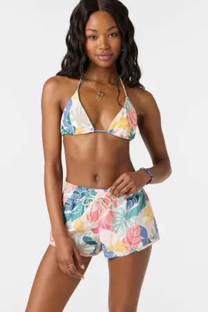 SALTWATER ESSENTIALS BALBOA PRINTED 2" ELASTIC BOARDSHORTS