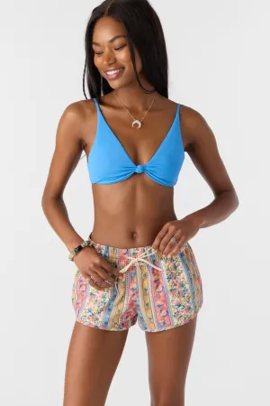 SALTWATER ESSENTIALS BALBOA PRINTED 2" ELASTIC BOARDSHORTS