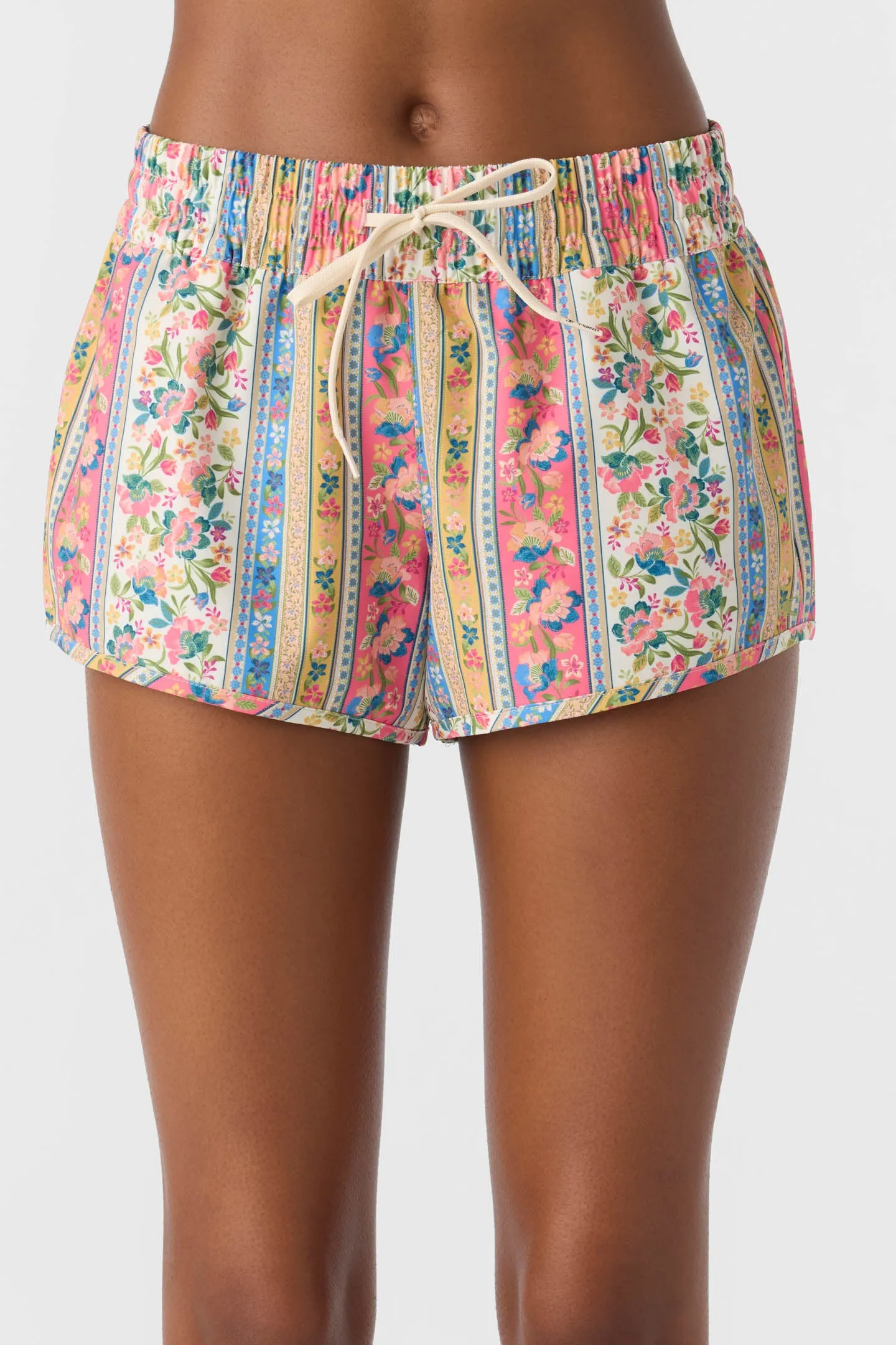 SALTWATER ESSENTIALS BALBOA PRINTED 2" ELASTIC BOARDSHORTS