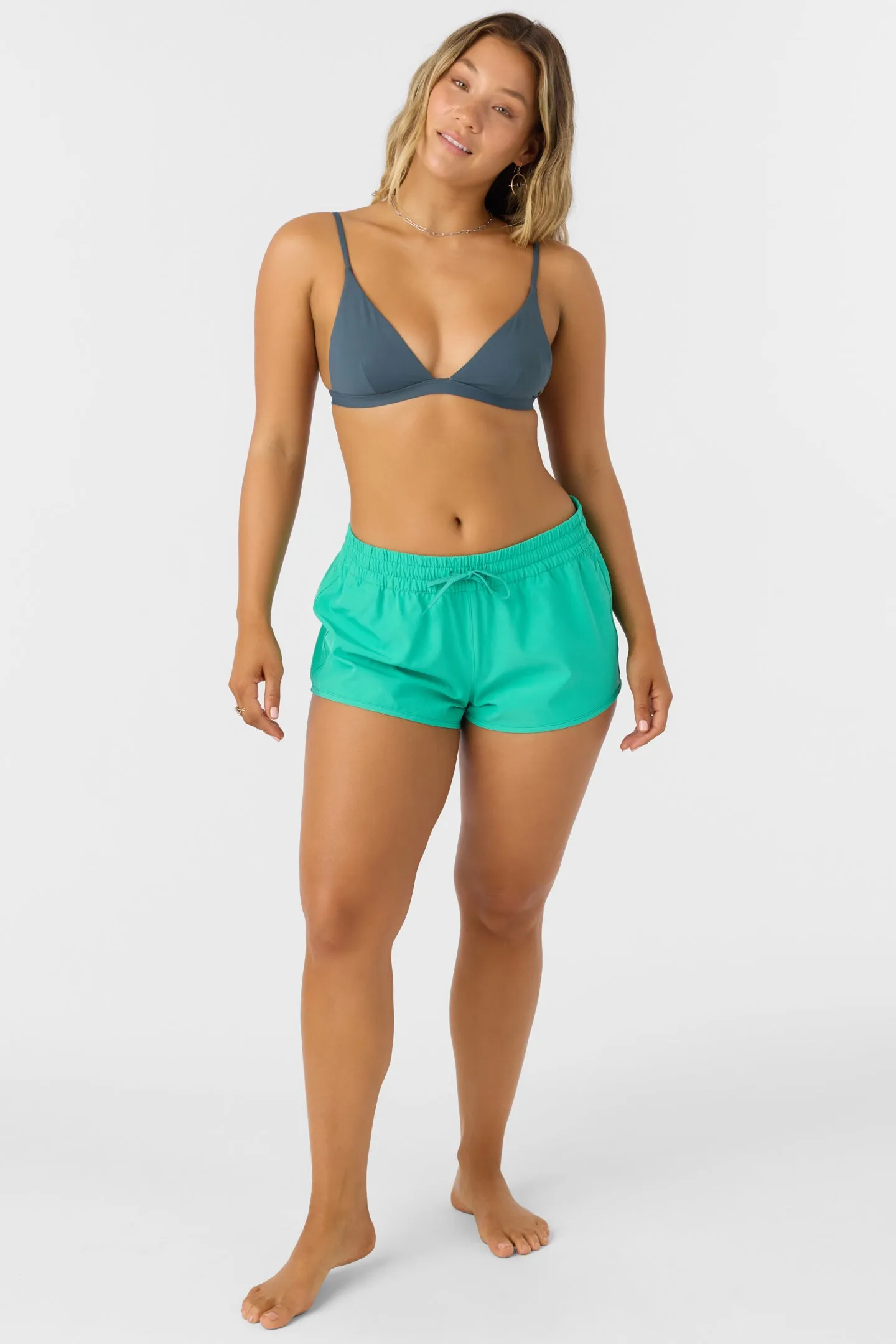SALTWATER SOLIDS BALBOA 2" ELASTIC BOARDSHORTS