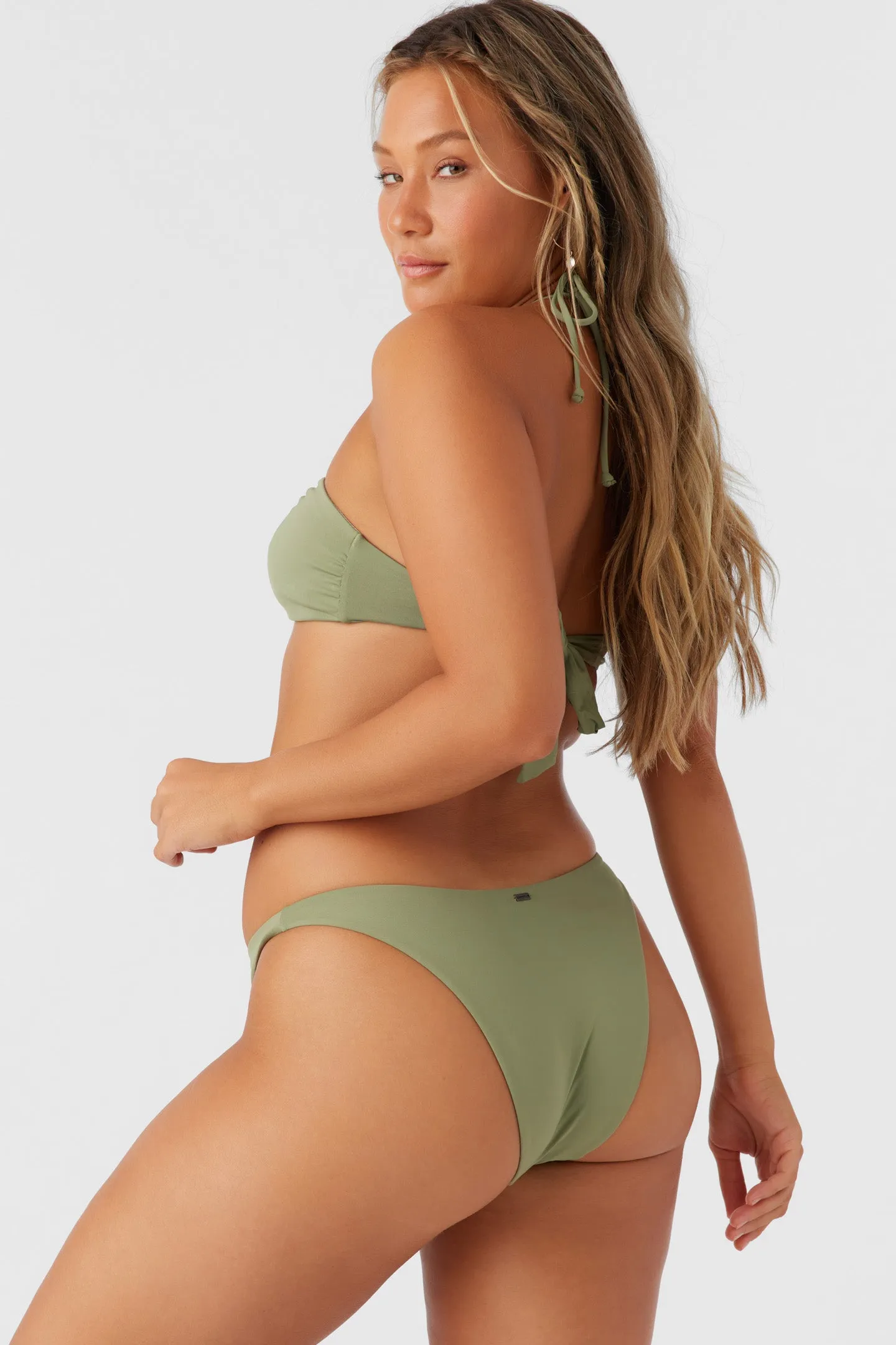 SALTWATER SOLIDS FLAMENCO HIGH CUT CHEEKY BOTTOMS