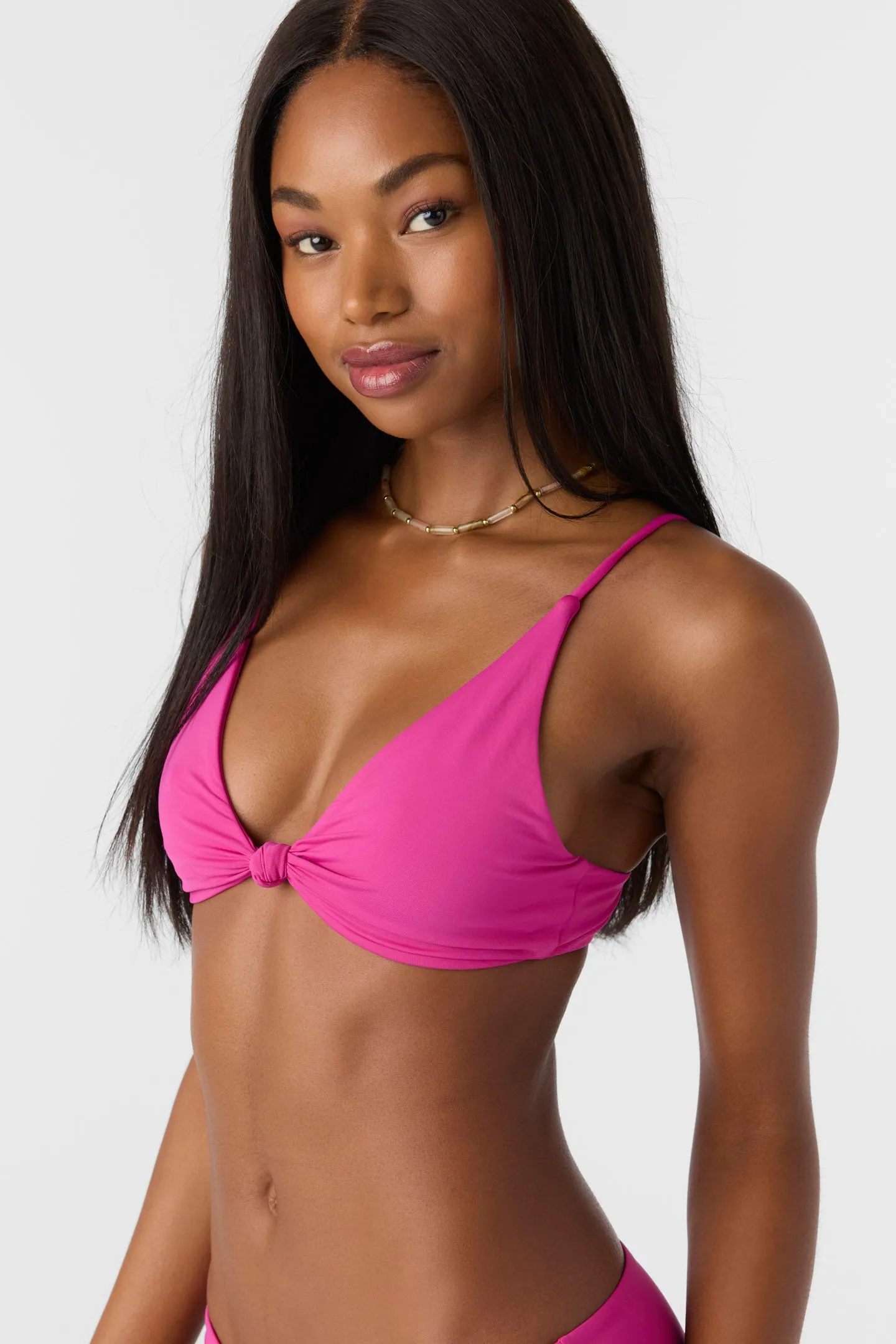 SALTWATER SOLIDS PISMO BRALETTE TOP