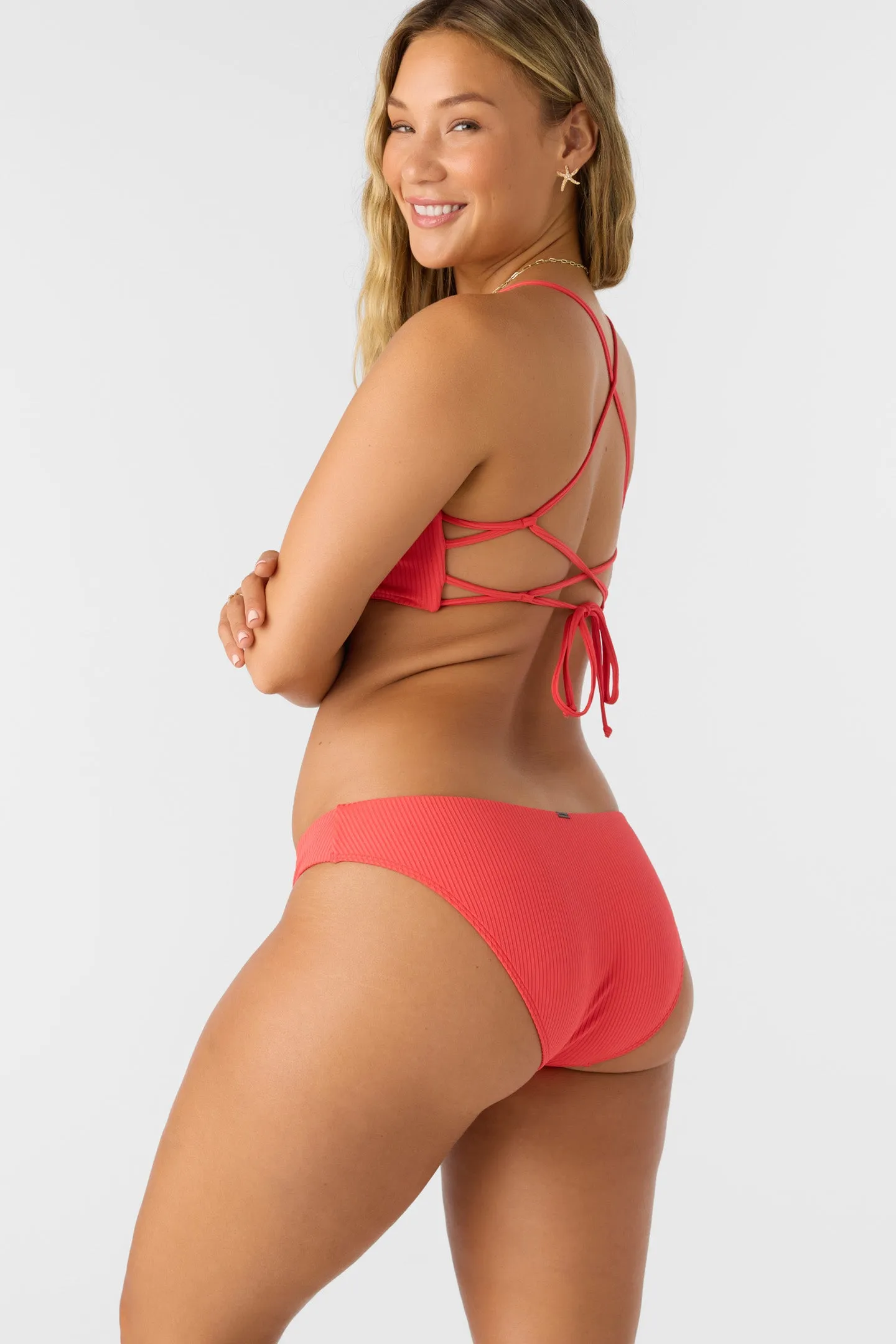 SALTWATER SOLIDS RIB BLUE LAGOON FULL BOTTOM