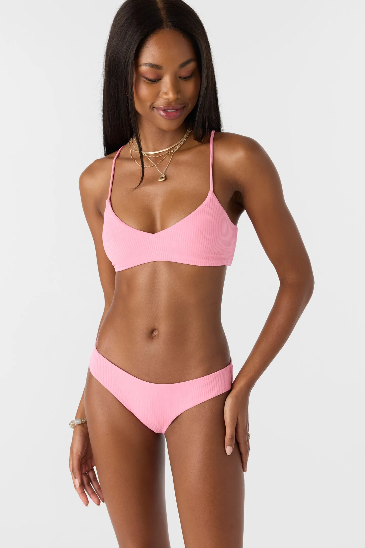 SALTWATER SOLIDS RIB BLUE LAGOON FULL BOTTOMS