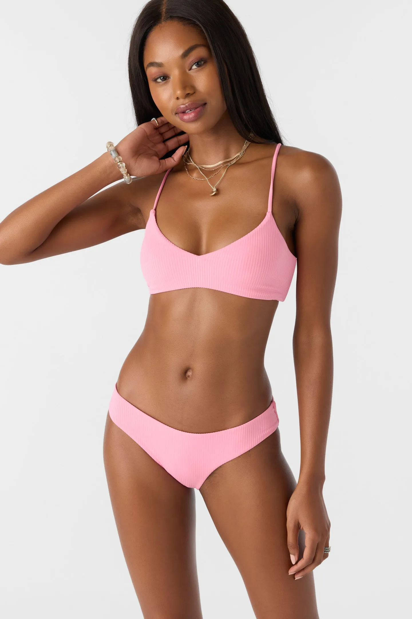 SALTWATER SOLIDS RIB BLUE LAGOON FULL BOTTOMS