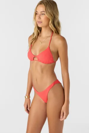 SALTWATER SOLIDS RIB HERMOSA SKIMPY BOTTOMS