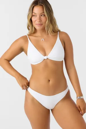 SALTWATER SOLIDS RIB PISMO BRALETTE TOP
