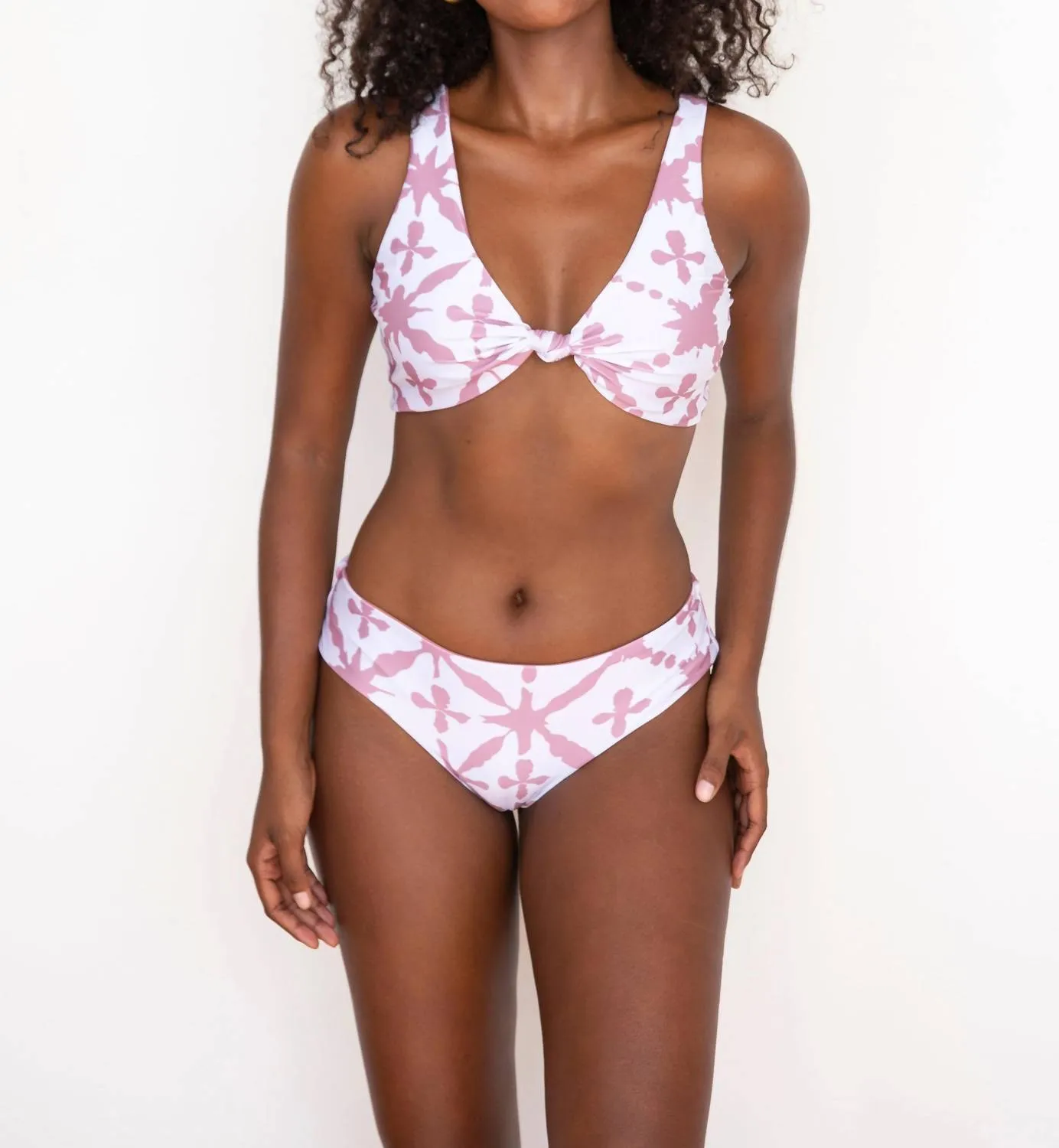 Seaside Erica Bikini Top In Pink