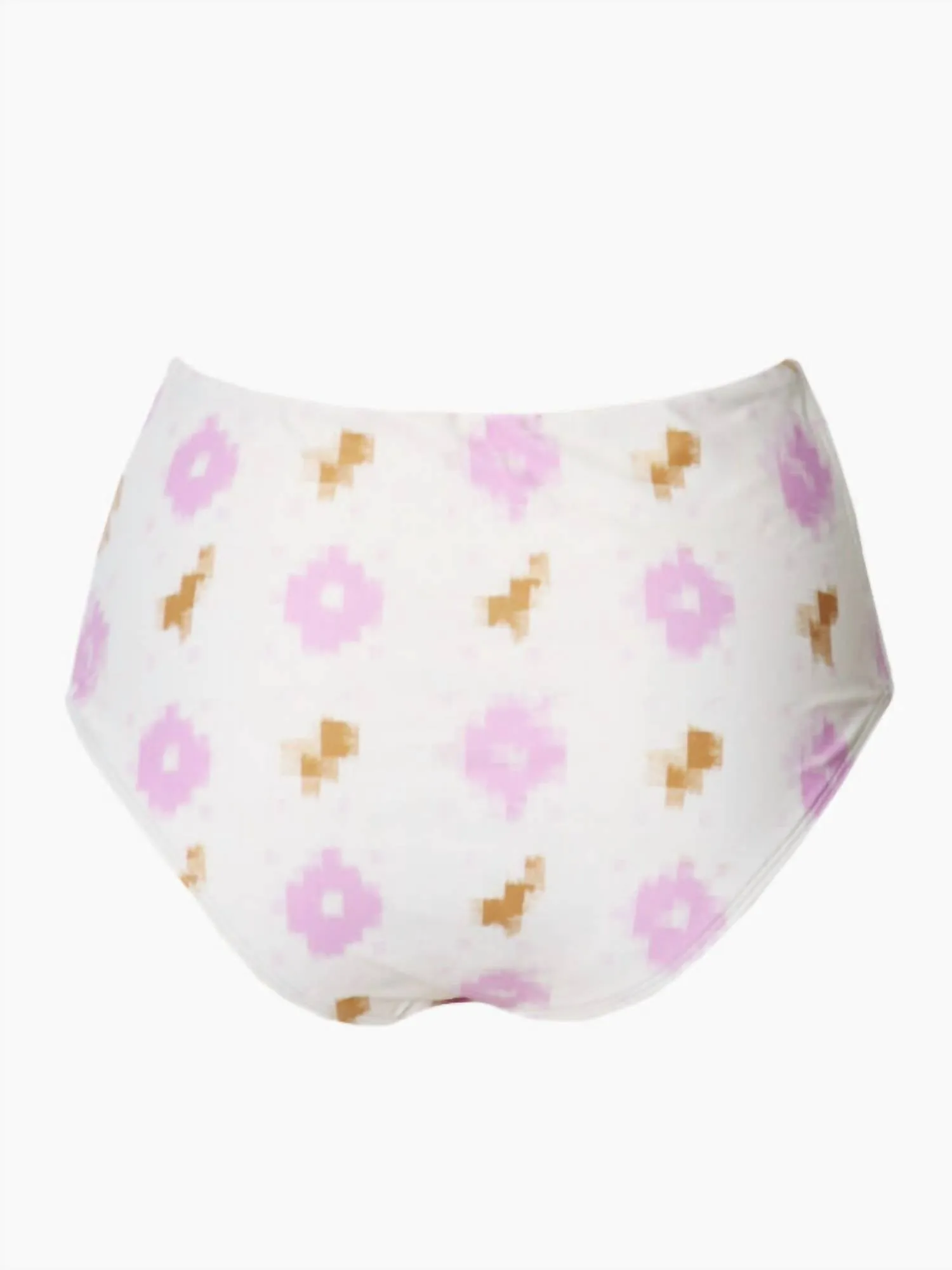 Serena Bikini Bottom In Lilac Ikat