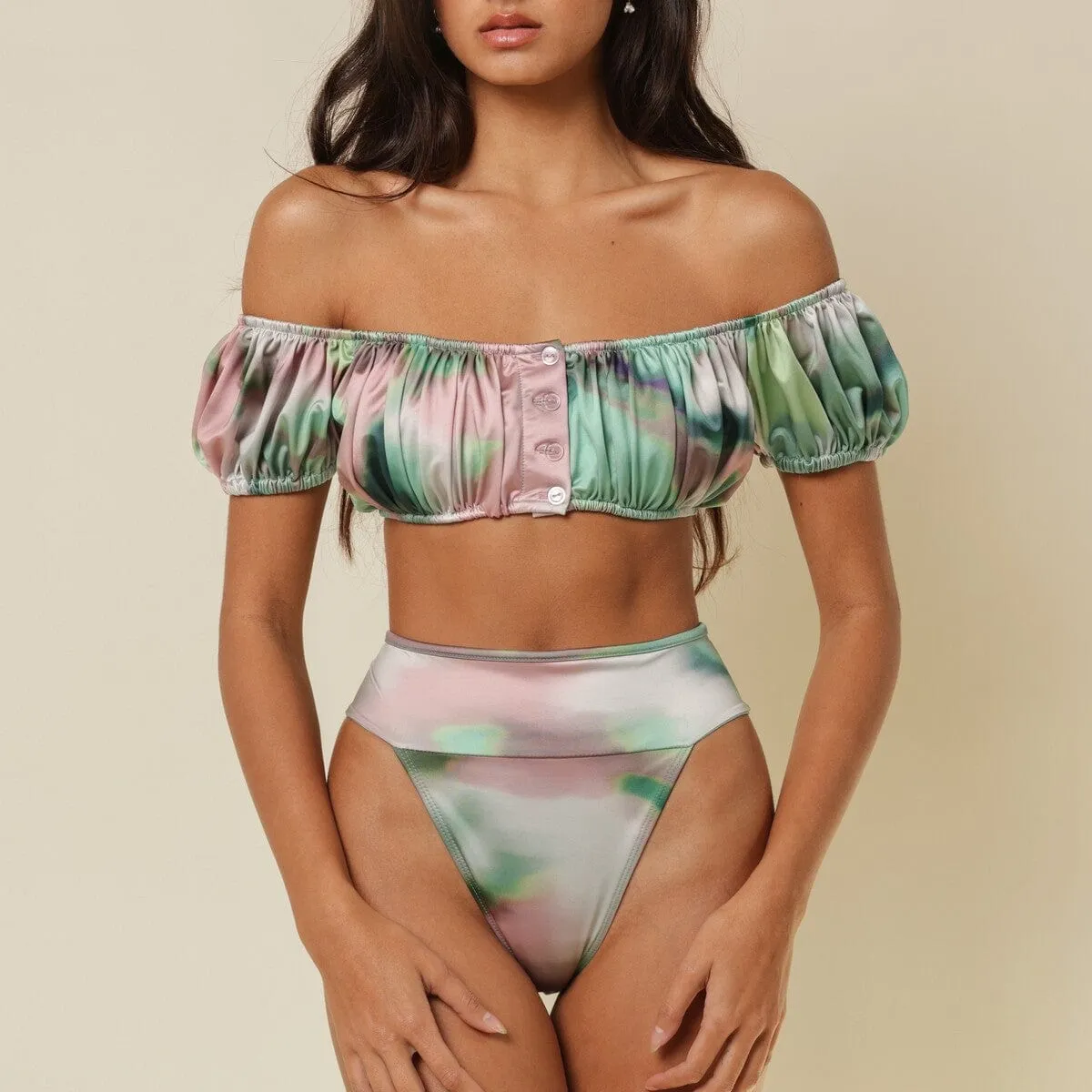 Silk Dye Tamarindo Bikini Bottom