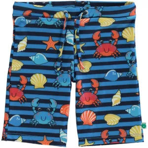 Smfolk Brilliant Blue UV50 Swimpants With Crabs
