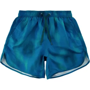 Soft Gallery Ocean Depths Joshua Reflections Blue Swim Shorts