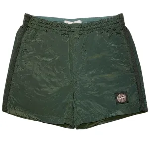 Stone Island Junior Swim Shorts Musk Green