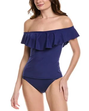 Trina Turk Monaco Ruffle Tankini Top
