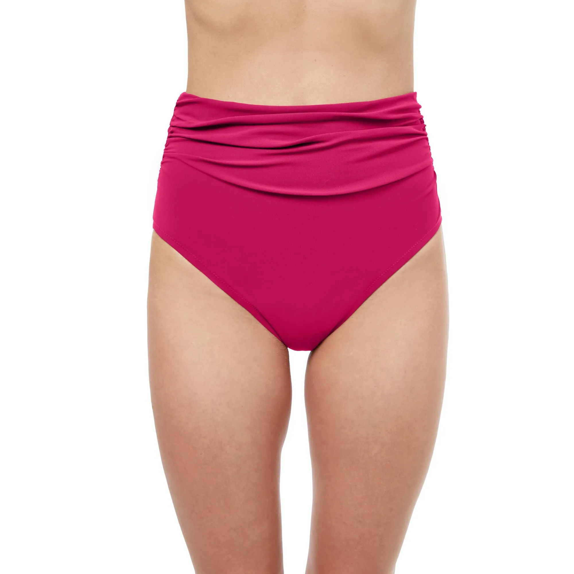 Tutti Frutti High Waist swim bottom with side shirring