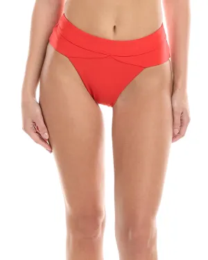 VYB Lyla Seamed High-Waist Bikini Bottom