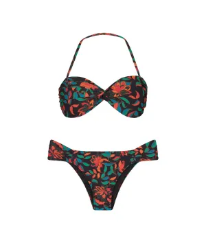 Women Vicky Park Bikini Set In Black Multi