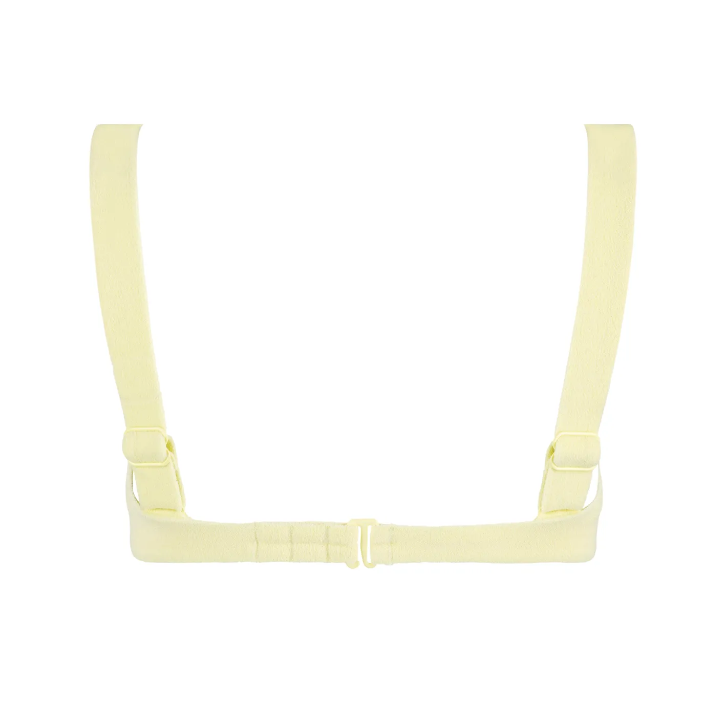 womens banana terry cup bikini top