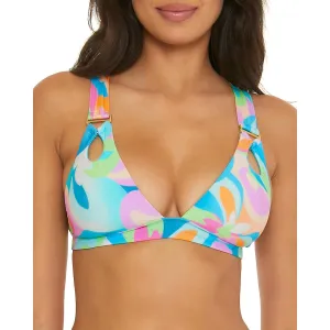 Womens Beachwear Nylon Bikini Swim top