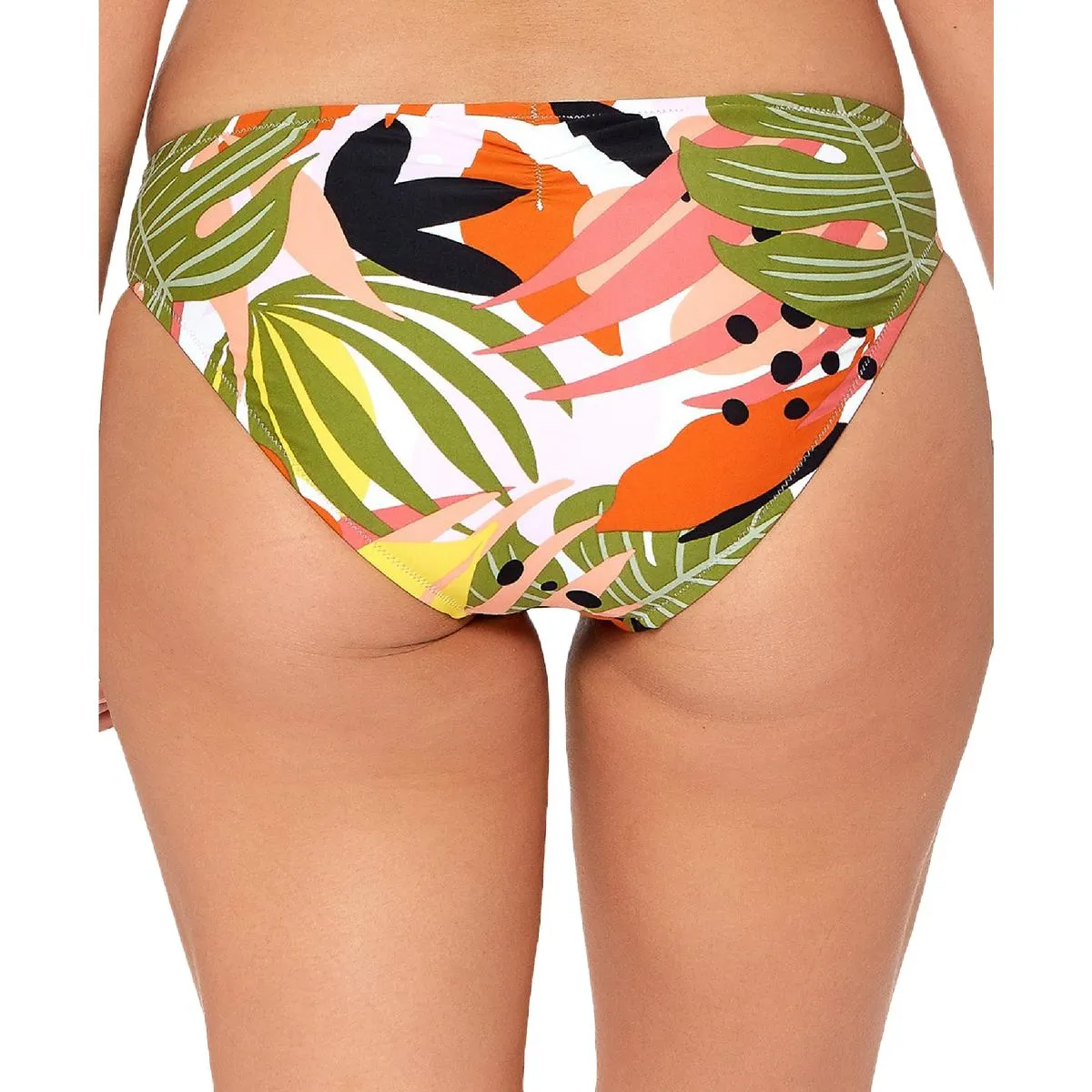 Womens Botanical Shirred Swim Bottom Separates