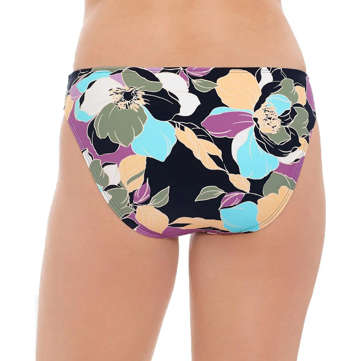 Womens Floral Lined Swim Bottom Separates