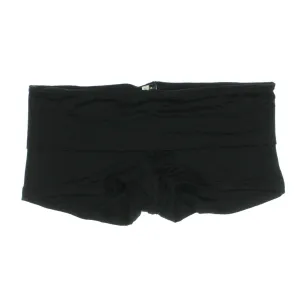 Womens Fold-Over Boy Shorts Swim Bottom Separates