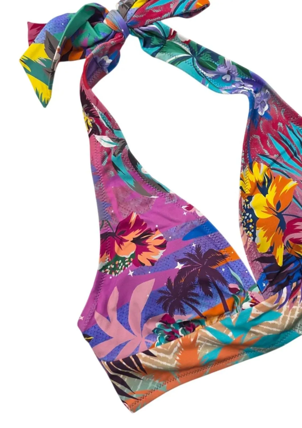 Women's Halter Bikini Top In Zeru