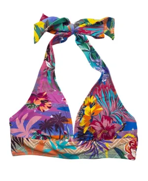 Women's Halter Bikini Top In Zeru