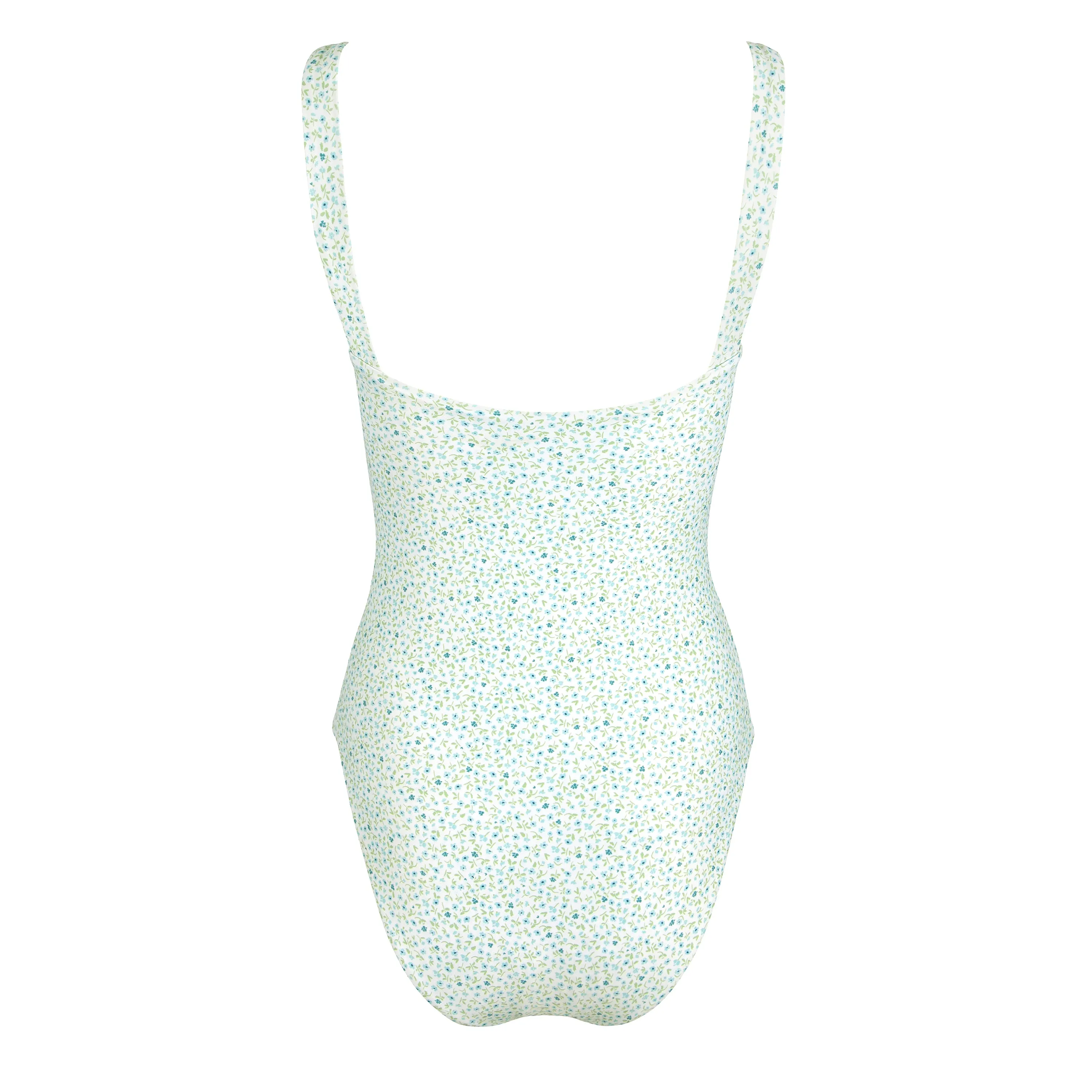 women's hibiscus ditsy simple one piece