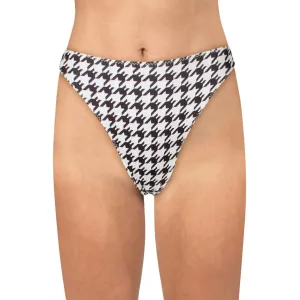 Womens High Leg High Rise Swim Bottom Separates