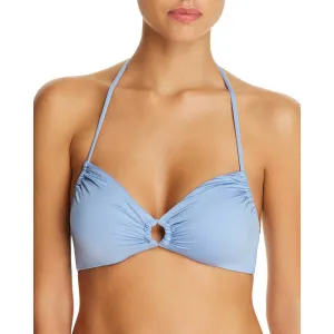 Womens Nylon Halter Swim Top Separates