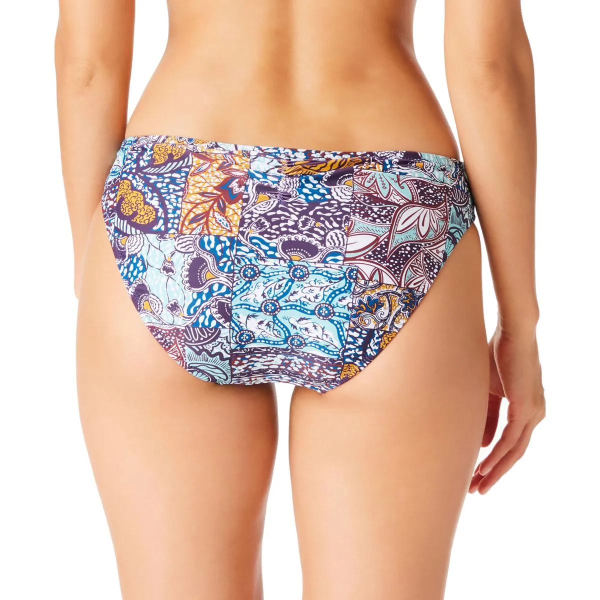 Womens Printed Hipster Swim Bottom Separates