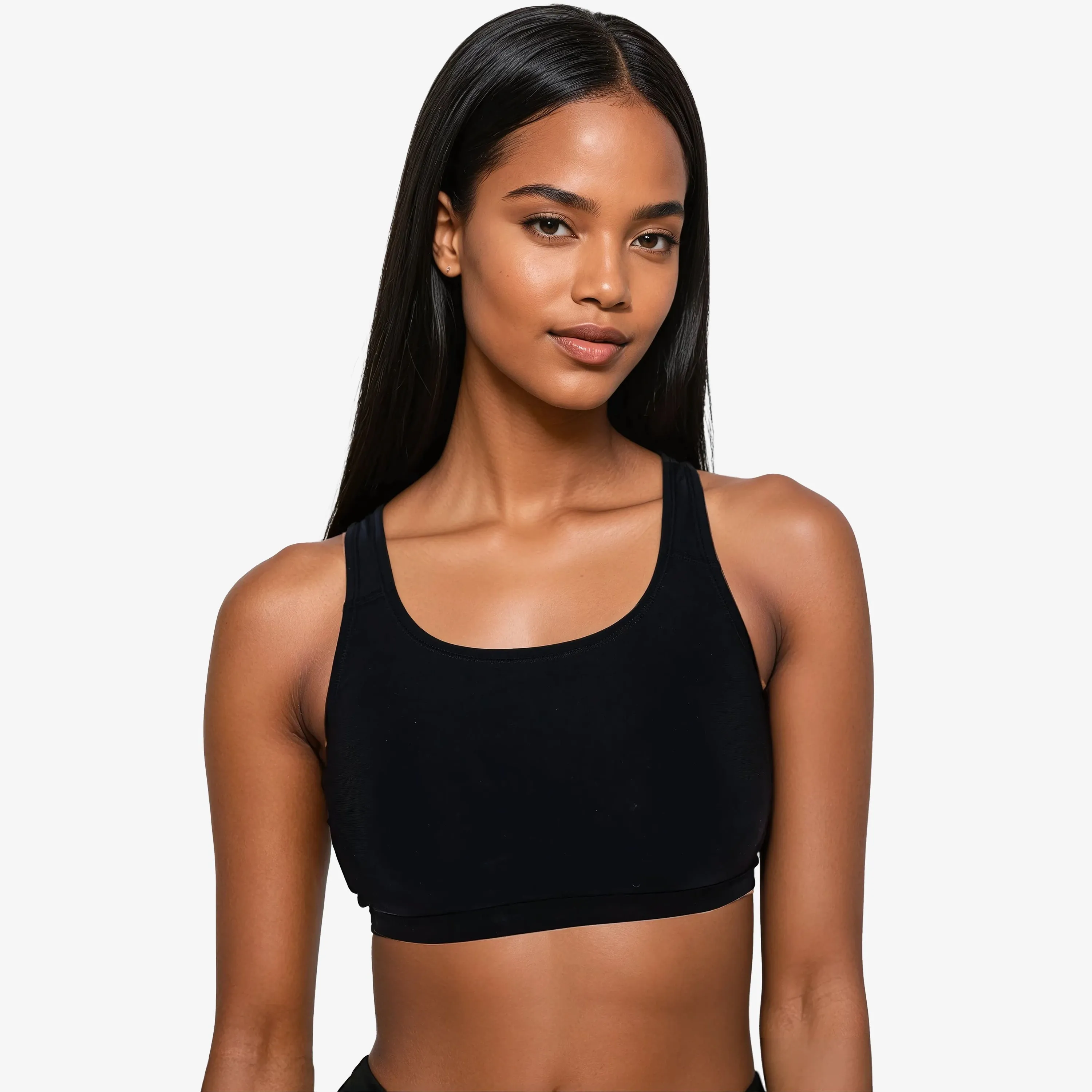 Women's Racerback Swim Bra With Removable Cups